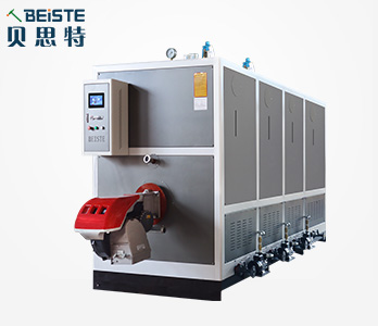 2吨燃气蒸汽发生器福建调试完成，石化企业用蒸汽加热提纯